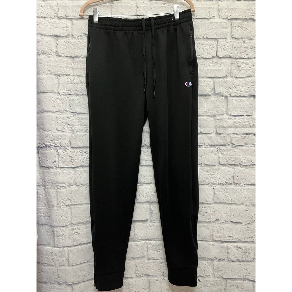 Champion Men's Sweatpants Adult Black Size M Lounge Comfort Activewear